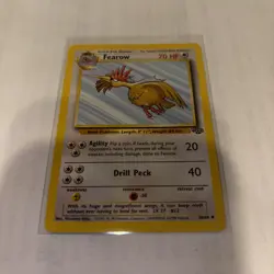 Fearow- 36/64 Jungle Set Uncommon Pokemon - LP/NM - Image 1