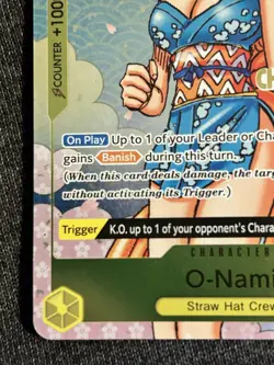 O-Nami CS 25-26 Event Pack OP06-101 One Piece Promotion Cards One Piece NM - Image 3