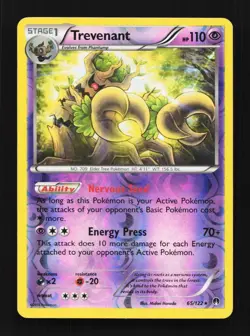 Trevenant 65/122 LP BREAKpoint English Pokemon Card TCG - Image 1