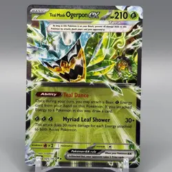 Teal Mask Ogerpon ex 25/167 Double Rare | Twilight Masquerade | Pokemon Card - Image 1