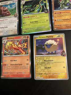 2025 Pokemon Destined Rivals Lot of 8 Holo Cards MINT - Image 4