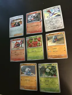 2025 Pokemon Destined Rivals Lot of 8 Reverse Holo Cards MINT - Image 3