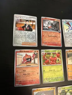 2025 Pokemon Destined Rivals Lot of 8 Reverse Holo Cards MINT - Image 4