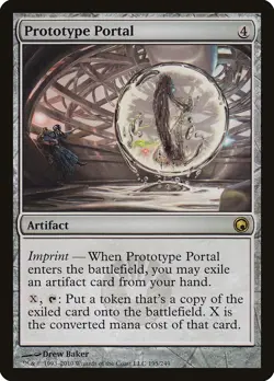 Prototype Portal Scars of Mirrodin HEAVILY PLD Artifact Rare MAGIC CARD ABUGames - Image 1