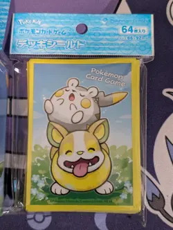 Pokemon Card Game Official Deck Shield Togedemaru & Yamper 64 Sleeves - Image 1