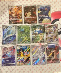 POKEMON TCG JAPANESE ART RARE LOT OF 11 - Image 1
