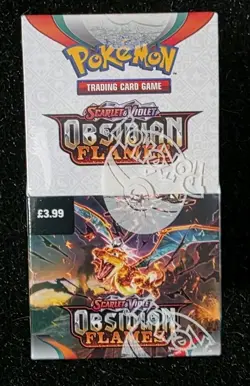 Pokemon TCG Obsidian Flames Half Booster Box 18 Packs - Image 1