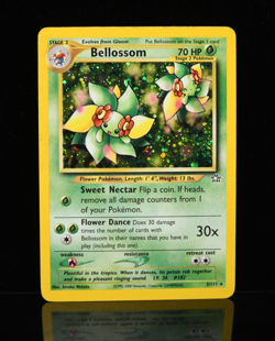 Pokemon TCG Neo Genesis BELLOSSOM 3/111 Holo Rare, Great! - Image 1