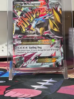 Pokemon TCG M Metagross EX XY35 XY Promo Holo Mega EX 220 HP - Image 1