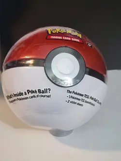 2025 Pokemon TCG Poke Ball Tin D25 New Sealed 3 Booster Packs Inside - Image 3