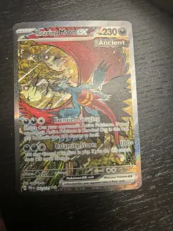 Pokemon TCG Roaring Moon EX 162/131 Sir Prismatic Evolutions - Image 1