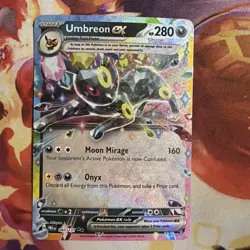 Pokemon TCG - Umbreon ex 060/131 Sv: Prismatic Evolutions Holo - Image 1