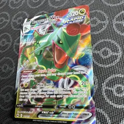 Pokemon Rayquaza VMAX 101/159 Crown Zenith SWSH Full Art Holo NM - Image 3