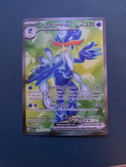 Pokemon TCG Quaquaval EX Paldea Evolved Special Illustration Rare Nm - Image 2