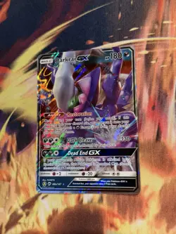 Pokemon Darkrai GX Burning Shadows Ultra Rare Full Holo Alternate Art Promos 88A - Image 3