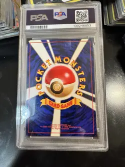 1997 POKEMON JPN ROCKET #9 DARK BLASTOISE-HOLO PSA 9 - Image 5
