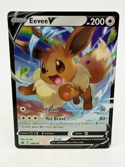 Pokemon Eevee V Ultra Rare Full Art Crown Zenith 108/159 - Image 1