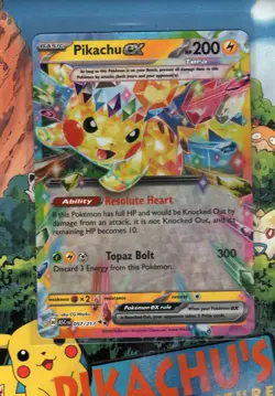 Pokemon TCG Pikachu ex 057/217 ME: Ascended Heroes Holo NM/M - Image 1