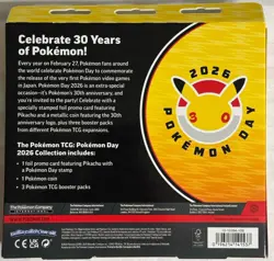 Pokemon TCG Pokemon Day 2026 Collection Box 30th Anniversary Pikachu - Image 2