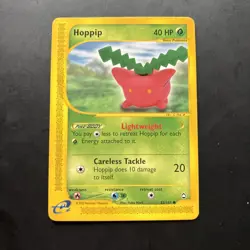 Hoppip Common Pokemon Aquapolis 083/147 HP - Image 1