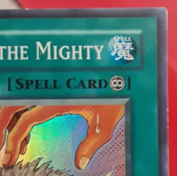 Yu-Gi-Oh! Burden of the Mighty Super Rare (WC08-EN002) Unl. Ed LP/MP - Image 4