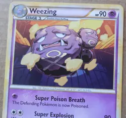 Weezing 38/95 Rare Non-Holo Call of Legends Set Pokemon Card NM - Image 2