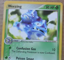 Weezing 24/109 Rare Non-Holo Ruby & Sapphire Set Pokemon Card NM - Image 2