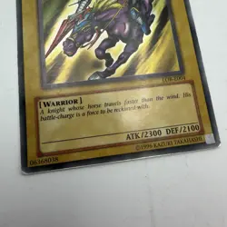 LOB-E004 Gaia The Fierce Knight Ultra Rare Unlimited Edition Yugioh Card - Image 3