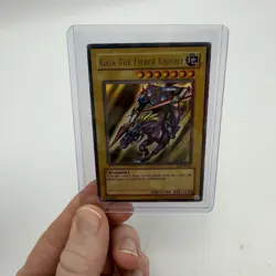 LOB-E004 Gaia The Fierce Knight Ultra Rare Unlimited Edition Yugioh Card - Image 5