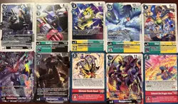 Digimon TCG: Lot Of 10 Cards - Image 2