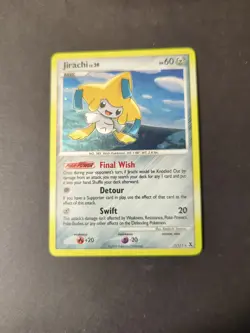 Jirachi Lv. 39 7/111 Holo Rare Rising Rivals Pokemon TCG 2009 Card LP - Image 1