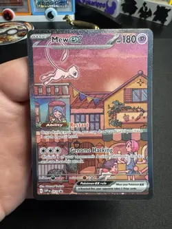 2023 POKEMON SVP EN-SV BLACK STAR PROMO 151 ULTRA-PREMIUM COLL #053 MEW EX - Image 1