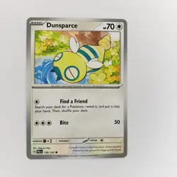 Pokemon Paldea Evolved 156/193 Dunsparce - Image 1