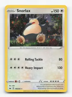Pokemon TCG - Snorlax (Cosmos Holo) 140/202 NM Holo Promo Blister Exclusives - Image 1