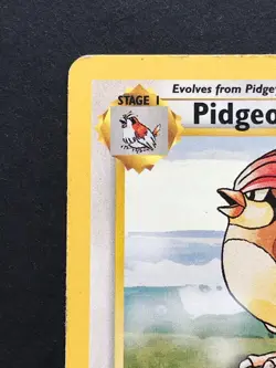 Pidgeotto 22/102 Base Set Rare - Vintage Pokemon Card WOTC 1999 - Played - Image 2