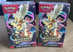 Pokemon TCG Mega Evolution Ascended Heroes Booster Bundle X2 New & Sealed ✅🚨 - Image 1