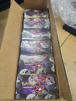 Pokemon TCG SW&SH Darkness Ablaze Booster Box x 6 – New & Factory Sealed - Image 1