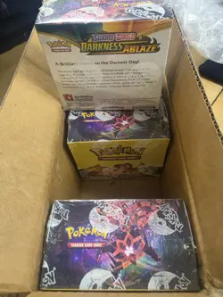 Pokemon TCG SW&SH Darkness Ablaze Booster Box x 6 – New & Factory Sealed - Image 3