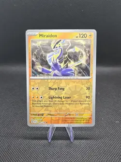 2023 Pokemon Miraidon 080/198 SV01: Scarlet & Violet Base Set Reverse Holo - Image 1