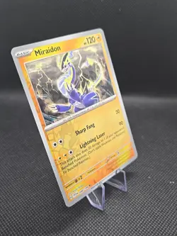 2023 Pokemon Miraidon 080/198 SV01: Scarlet & Violet Base Set Reverse Holo - Image 2