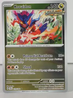 Koraidon - Temporal Forces - 119/162 - NM - Reverse Holo - T - Image 1