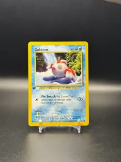 POKEMON WOTC NEO REVELATION 1ST ED. #45 GOLDEEN COMMON - NM - Image 1