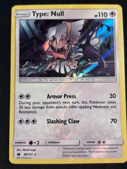 Type: Null 89/111 Holo R Crimson Invasion Pokemon Holo NM - Image 1
