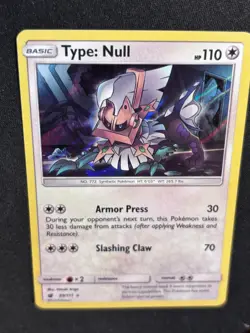 Type: Null 89/111 Holo R Crimson Invasion Pokemon Holo NM - Image 5