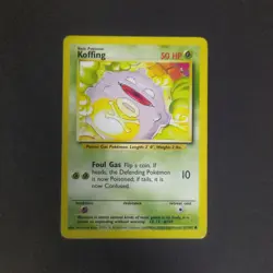Pokemon Card WOTC 1999-2000: Koffing 51/102 - Base Set - Image 1