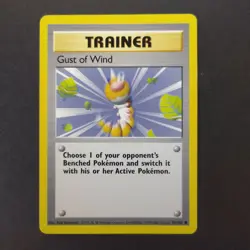 Pokemon Card WOTC 1999-2000: Gust of Wind 93/102 - Base Set - Image 1