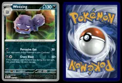 Weezing 092/159 Uncommon Journey Together Pokemon Reverse Holo NM/M - Image 3