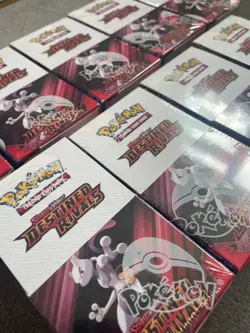 5x Pokemon S&V DESTINED RIVALS Half Booster Box (18 Packs) - Sealed x5 - Image 2