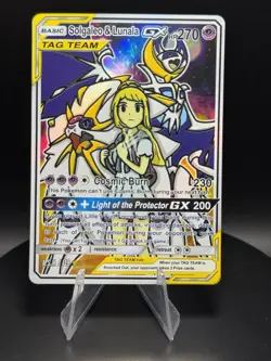 Solgaleo & Lunala #9 - Holo Foil Gen 1 - After Skool Hobby Fan Art - Pokemon - Image 1