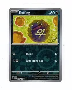Koffing 091/159 Sv09: Journey Together Reverse Holo - Pokemon Card - Image 1